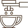 Icono método espresso café de especialidad